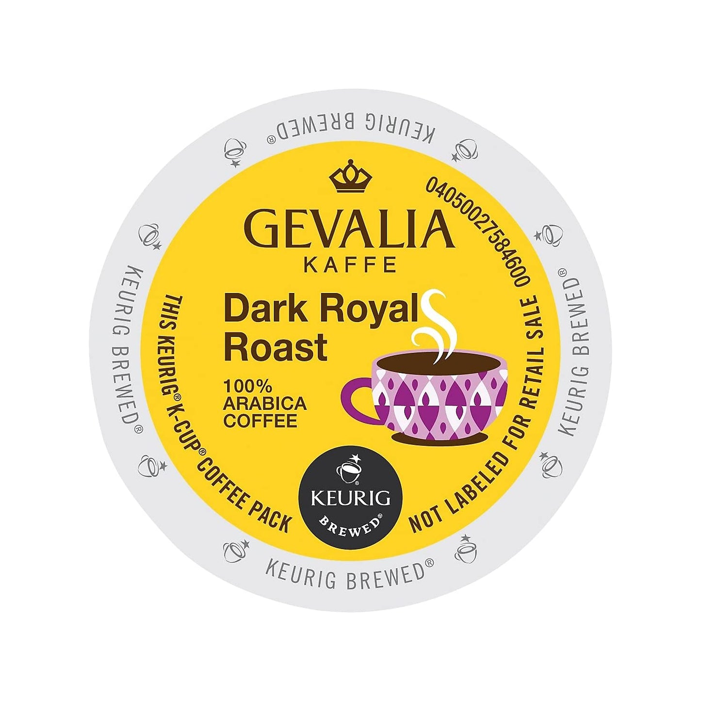 Gevalia Dark Royal Roast Coffee K Cup Coffee Pods, Caffeinated, 24 Ct - 8.3 Oz Box