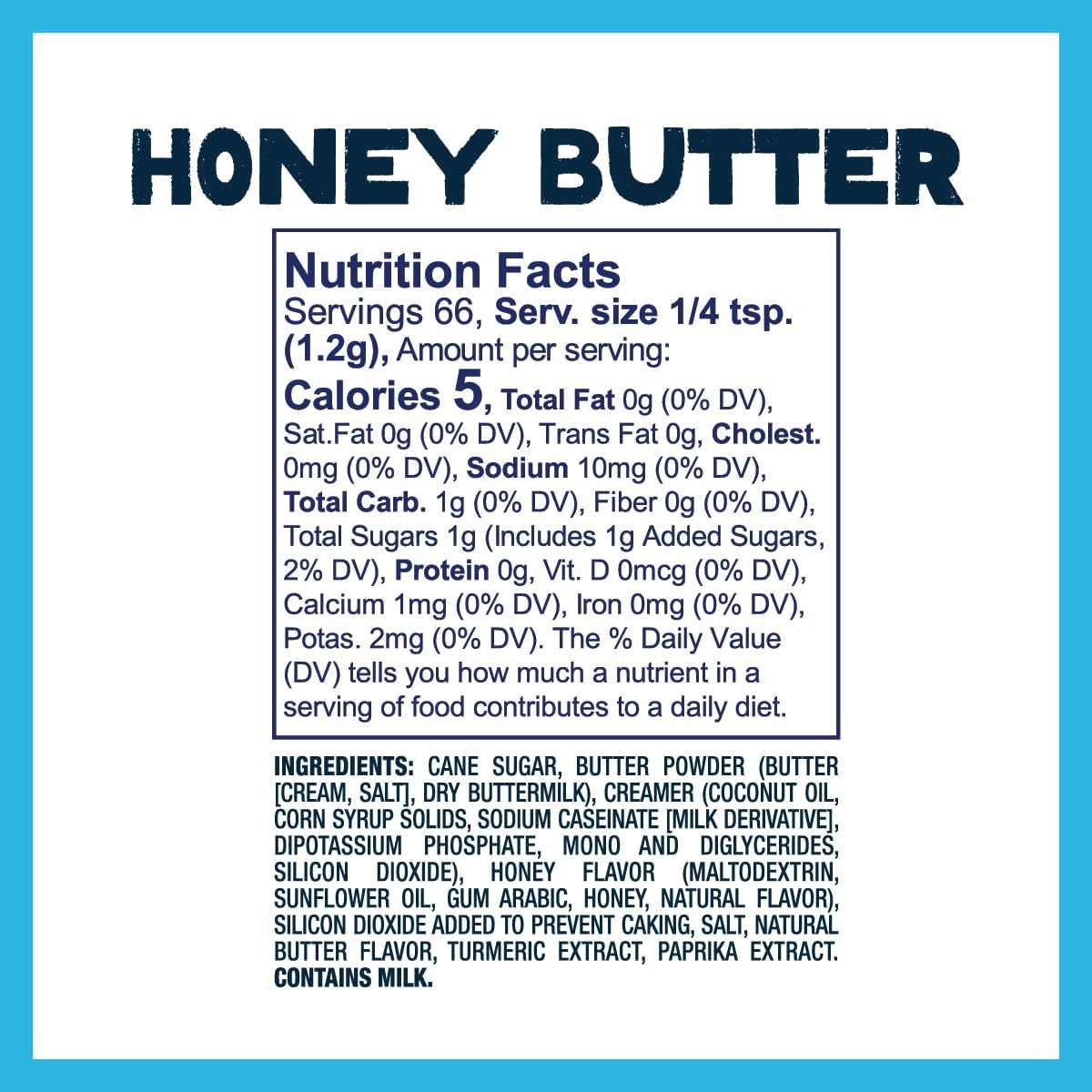 Kernel Seasons Honey Butter Flavored Popcorn Seasoning, 2.85 Ounce (Pack of 6)