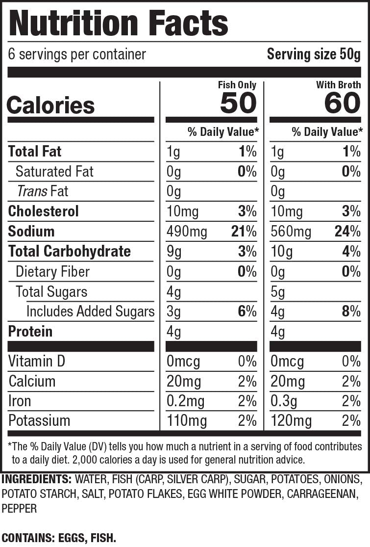 Mrs. Adler'S Regular Gefilte Fish 24Oz No Artificial Colors, Flavors, Or Preservatives, Kosher For Passover