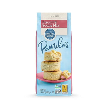 Pamelas Products Gluten Free Biscuit and Scone Mix, 13 Ounce
