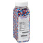 DecoPac Red, White, & Blue Sprinkles | Extra Large 26oz Pack | Cake Sprinkle Mix, Fancy Sprinkles For Cake Decorating, Handheld