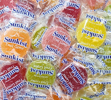 Fruit Gems Candy – Assorted Citrus Flavors, 12Oz Bulk Bag (Approx. 32 Count) – Individually Wrapped Chewy Candy For Parties, Gifts & Candy Buffets