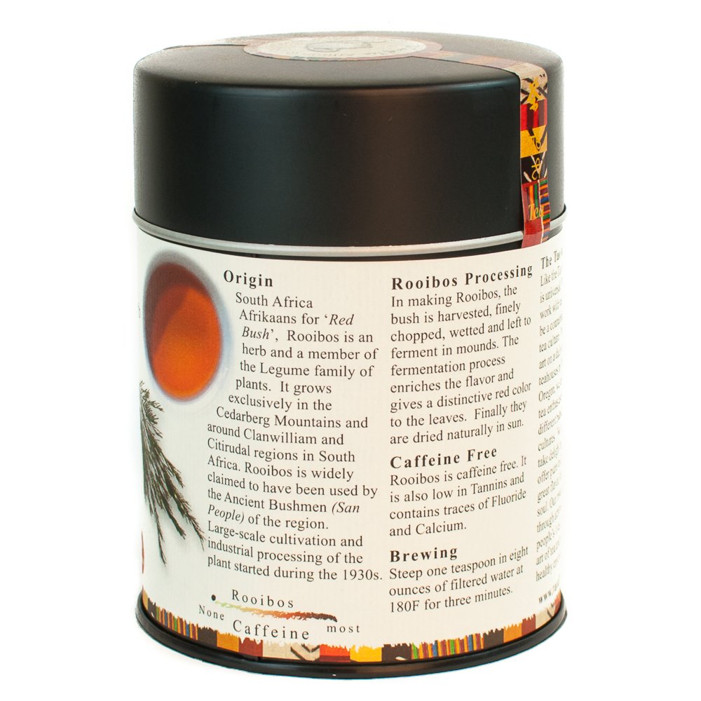 The Tao of Tea Rooibos Tea Loose Leaf 4 Ounce Tin - Model 13025