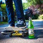 Four(4) Bottles - Jones Soda Co. Green Apple Soda Flavor | 100% Cane Sugar Soda | Craft Soda Pop | Soda Soft Drinks | Glass Bott