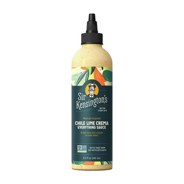 Sir Kensington's Everything Sauce Chile Lime Crema Dressing Dip and Drizzle Keto Diet & Paleo Diet Certified Dairy Free Gluten F