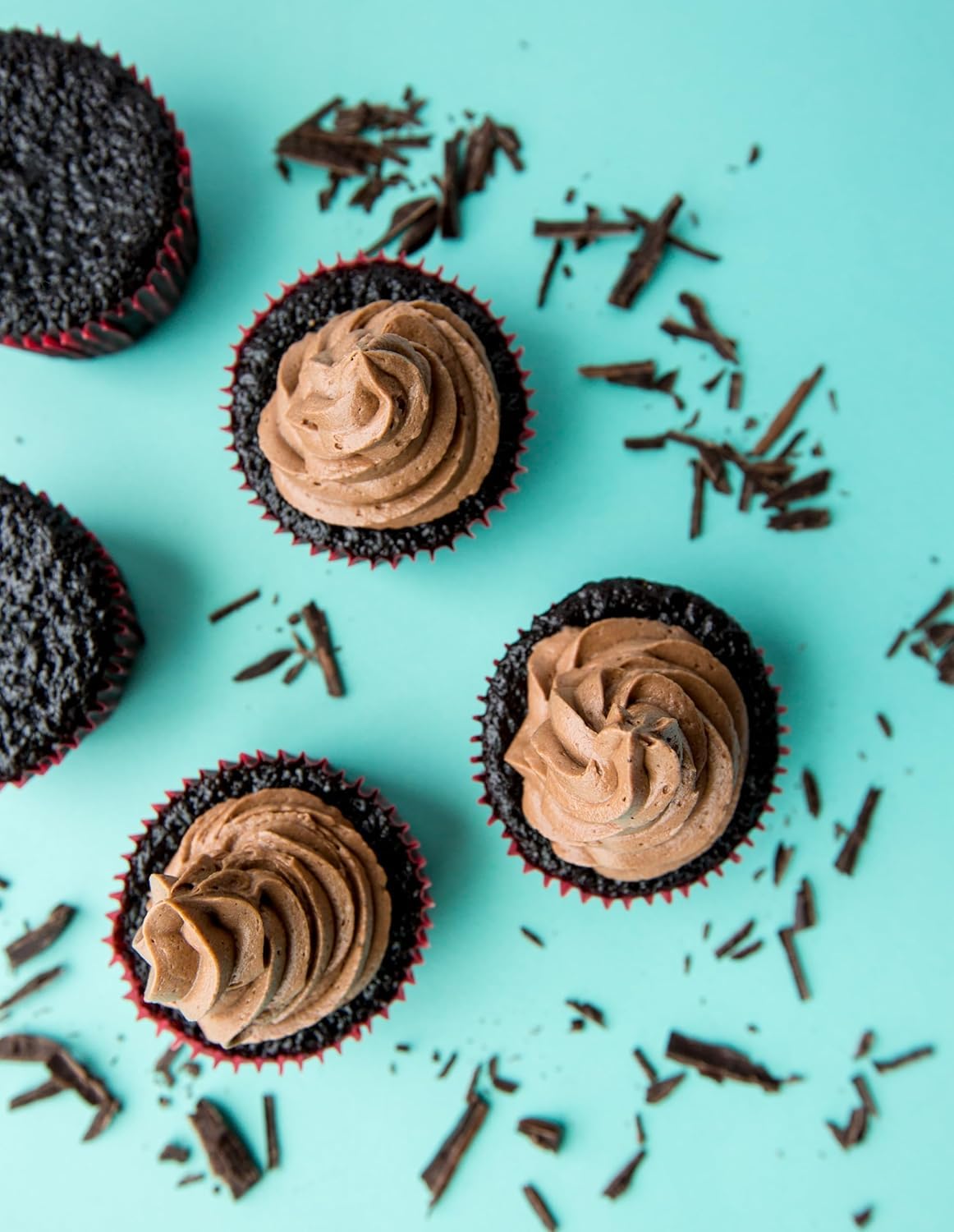 LillyBean Gluten Free Chocolate Cupcake Mix - Dairy & Soy Free, Vegan - 13 oz