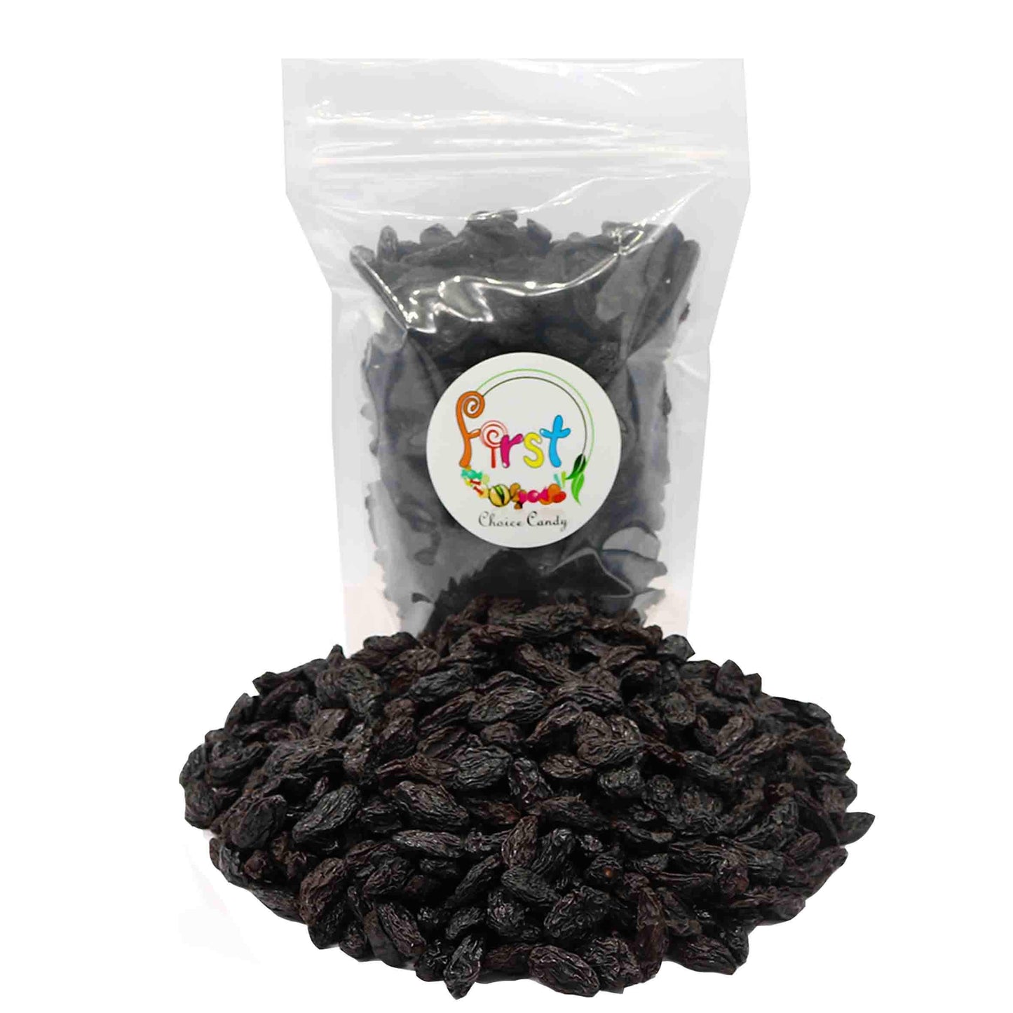Firstchoicecandy Jumbo Seedless Raisins Great Snacks (Black, 2 Pound)