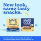 MadeGood Morning Blueberry Bars, 5ct/4.25oz, Organic Snacks