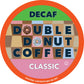 Double Donut Coffee Decaf Medium Roast Pods for Keurig K Cups, 96 Count