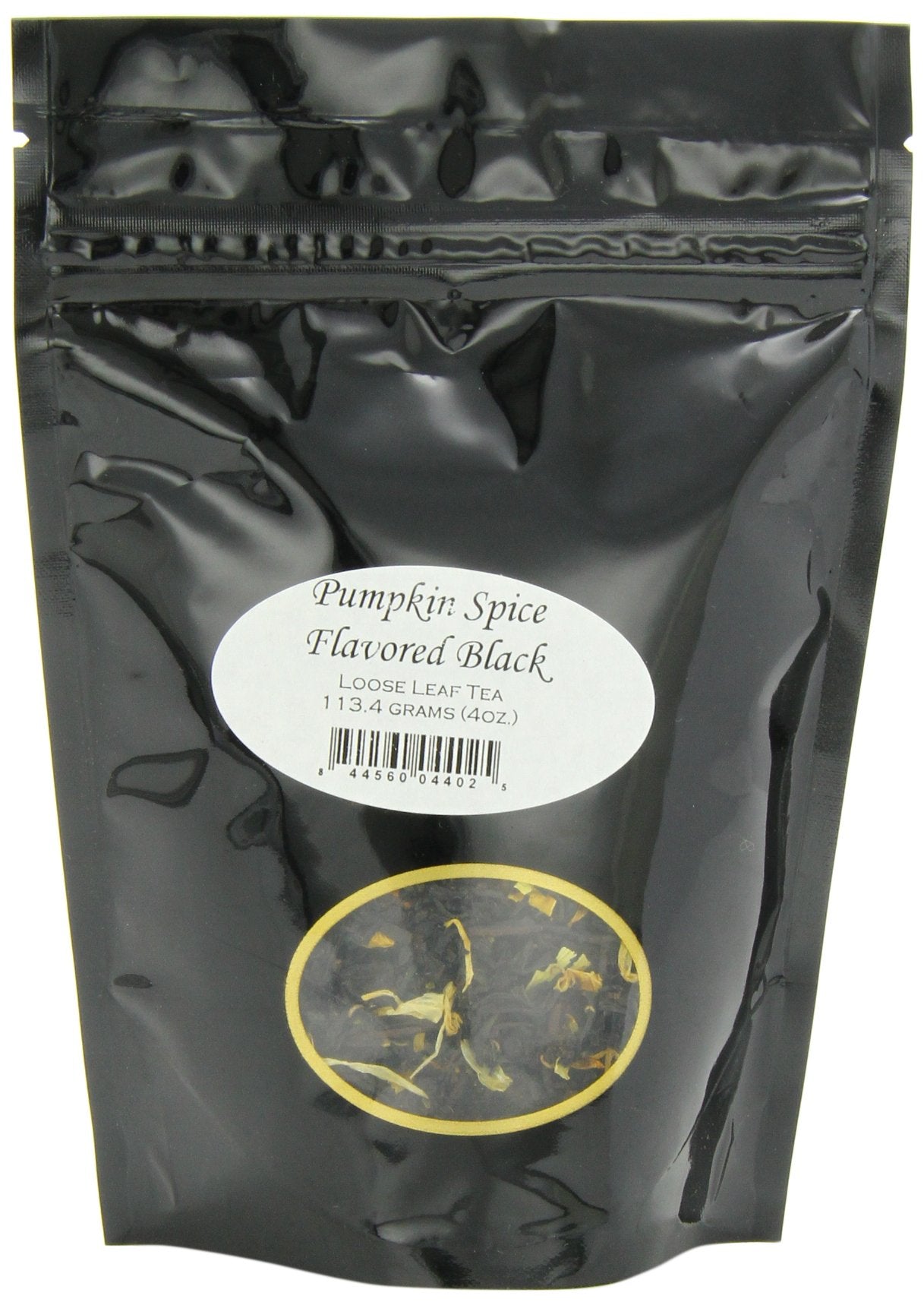 English Tea Store Loose Leaf, Pumpkin Spice Flavored Black Tea, 4 Ounce