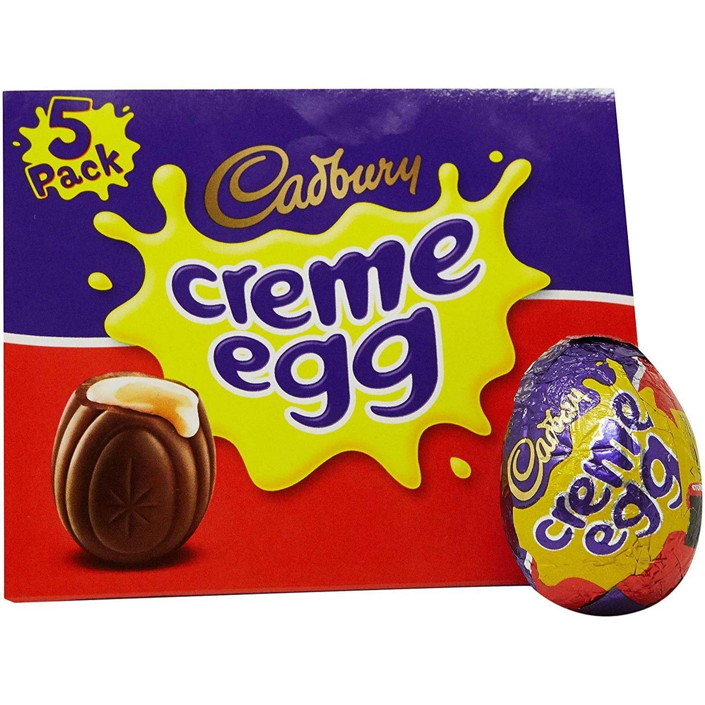 Cadbury Creme Eggs Imported From The Uk (Pack Of 1)