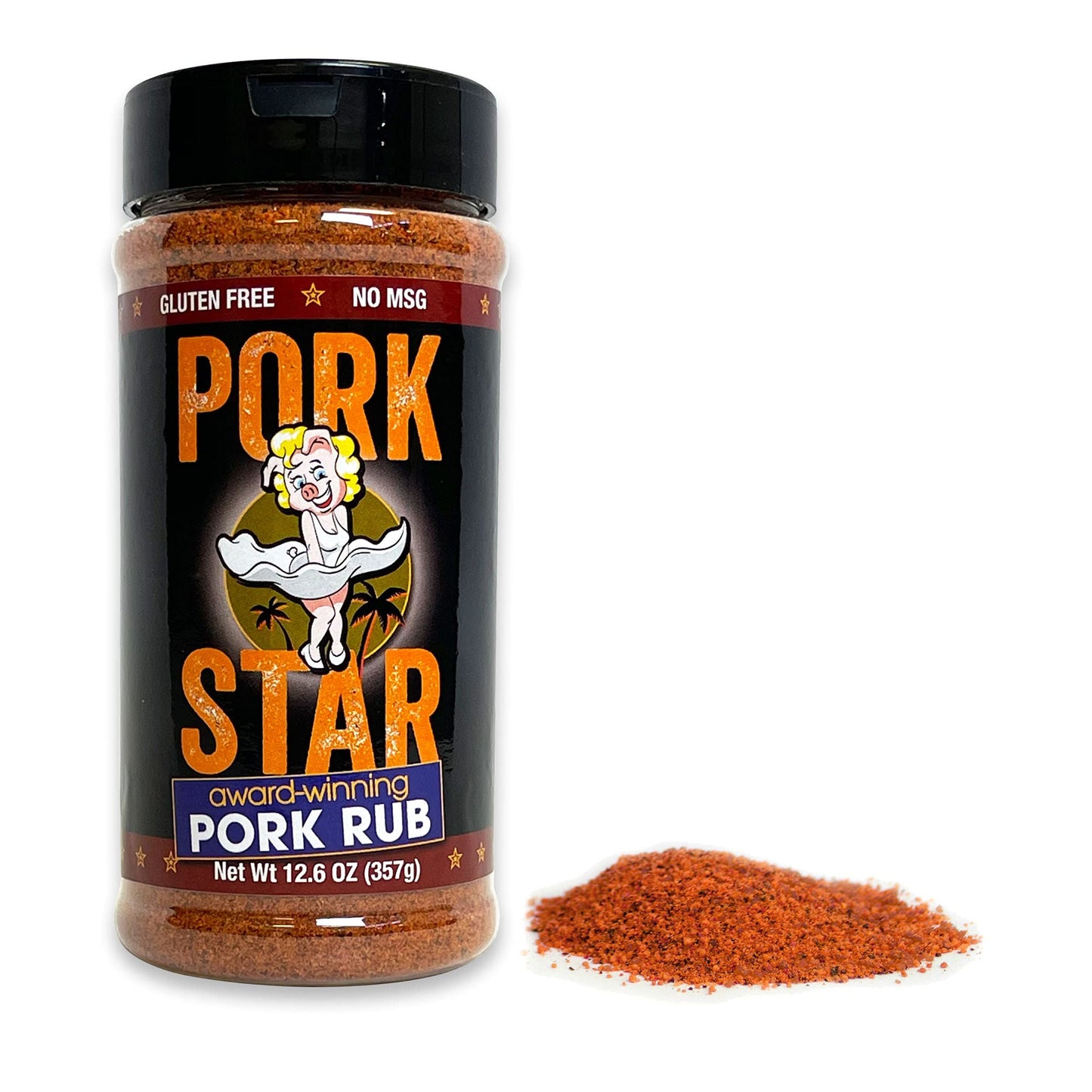 BBQ Pit Stop Pork Rub - Exceptional Pulled Pork Seasoning - 12.6 Ounce