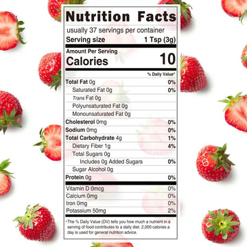 Freeze Dried Strawberry Powder For Baking,Vegan,Non-Gmo,Gluten Free,No Additives And Preservatives,4Oz