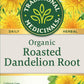 Traditional Medicinals Organic Roasted Dandelion Root Herbal Tea, Supports Healthy Digestion, Pack of 6, 96 Tea Bags Total