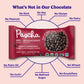 Pascha Organic 100% Cacao Baking Chips, Unsweetened Dark Chocolate, Sugar-Free, Keto, Vegan, 8.8 Ounce (Pack of 6)