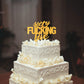 Sixty Five Gold Glitter Cake Toppers 65 Years Old 65Th Birthday Anniversary Party Decorations Supplies
