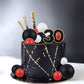 Gyufise 30Pcs Ball Cake Topper Decorations Mini Balloons Cake Topper Sticks Foam Balls Cake Picks Cake Topper Balls Cake Decorat