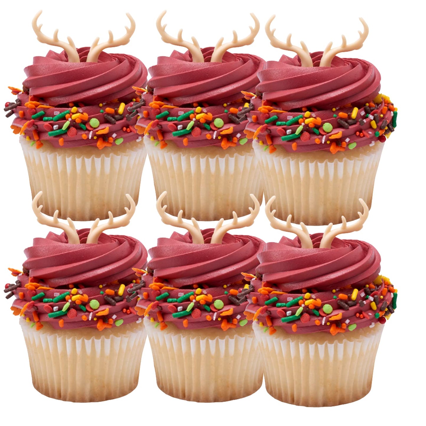 Sprinkle Deco Cake Confetti Sprinkles - 4oz Pilgrims Joy for Cake, Cookie, Cupcake, Ice Cream, Donut