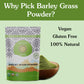 Ancient Roots Barley Grass Powder - 100% Pure, Non-GMO, Gluten-Free - 10.5 oz Resealable Bag