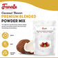 Fanale Premium Coconut Bubble Tea Flavoring Powder | Perfect For Baking, Smoothies, Desserts And Drinks | Instant Flavoring Powd