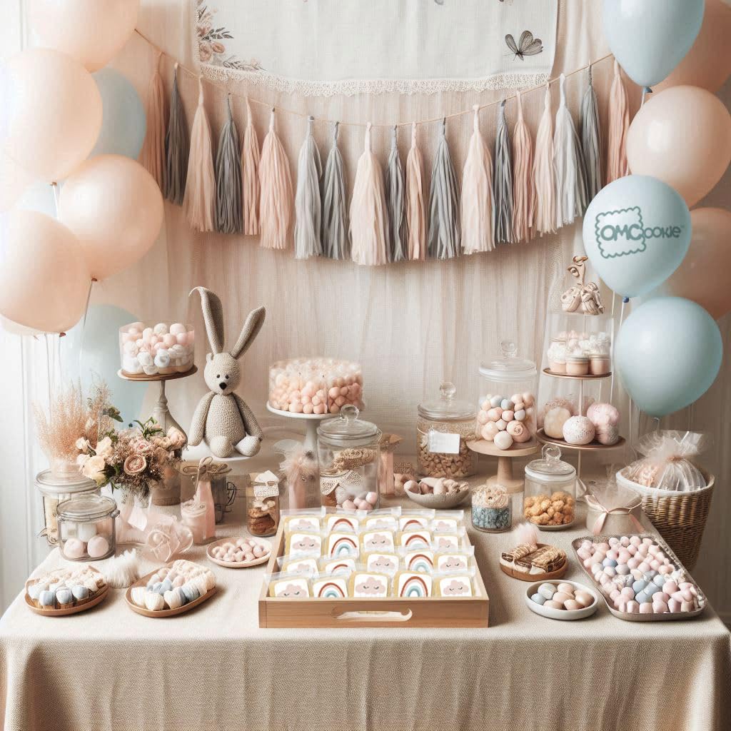 Boho Baby Cookies Individually Wrapped Party Favors Baby Shower 24 Pack Bulk For Kid