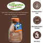 Silly Cow Farms Hot Cocoa Pumpkin Spice Mix - Gluten Free, Dairy Free, 16.9 oz Glass Bottle, Pack of 6