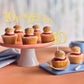 Gyufise 24Pcs Gold Glitter 10Th Birthday Cupcake Toppers Double Digits Cupcake Toppers Hello 10 Ten Cupcake Picks For 10Th Birth