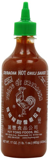 Huy Fong, Sriracha Hot Chili Sauce, 17-Ounce Bottles (Pack Of 6)