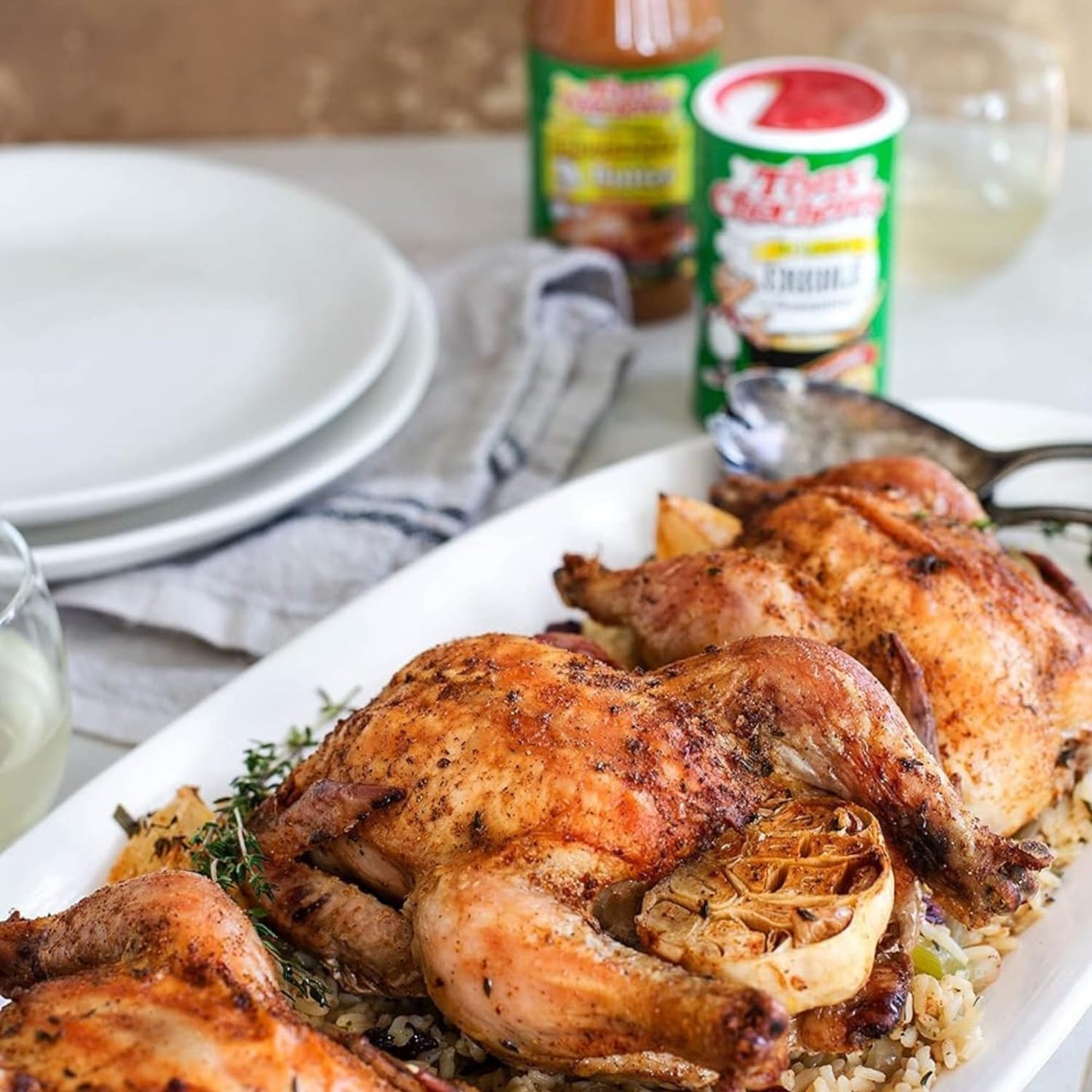 Tony Chacheres Injectable Butter Creole Style Marinade, 64 oz