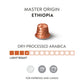 Nespresso Original Line Ethiopia Master Origin Mild Roast Coffee Pods, 50 Count