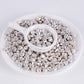 Kasvan Silver Heart Shapes Sprinkles - Edible Candy Pearls 100G/3.58 Oz, Mix Size, Baking Cake Decorations, Ice Cream Toppings A