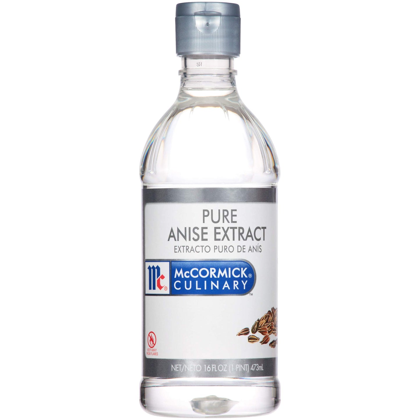 McCormick Culinary Pure Anise Extract, 16 Fl Oz - Licorice Flavor for Baking
