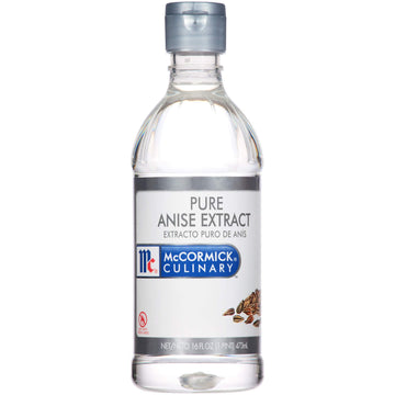 McCormick Culinary Pure Anise Extract, 16 Fl Oz - Licorice Flavor for Baking