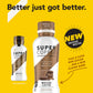 SUPER COFFEE Iced Keto Coffee, Mocha Latte, 10g Protein, 80 Calories, 12 Fl Oz, Pack of 1