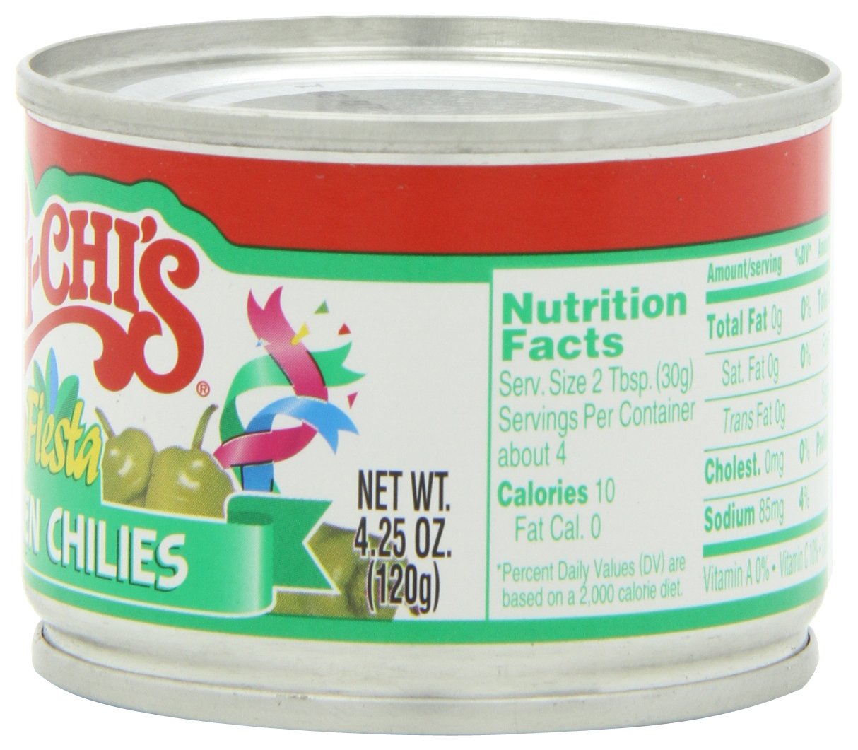 Chi Chi'S Green Chilies Diced, 4.25-Ounce Units (Pack Of 12)