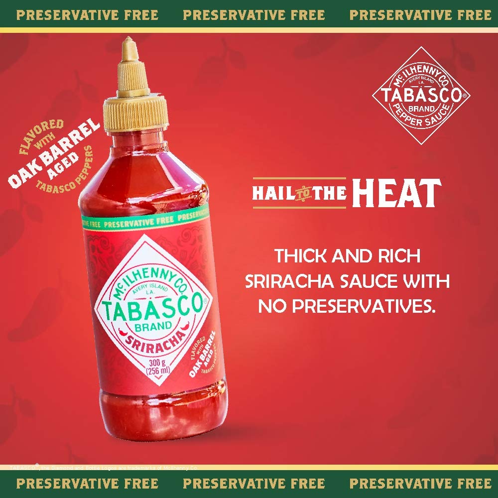 Tobasco Sriracha Sauce, 256 Ml
