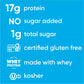 NuTrail 17g Protein Nut Granola Cereal  Variety Pack  No Sugar Added  Keto  Low Carb  Gluten Free  Grain Free  Healthy Breakfast 8 oz. 3 Count