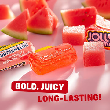 Watermelon Jolly Rancher Hard Candy 5 Lb - In Bulk Resealable Bag, Individually Wrapped (370 Pieces), Original Flavor