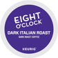 Eight OClock Coffee Dark Italian Roast K-Cup Pods, Dark Roast, 48 Count