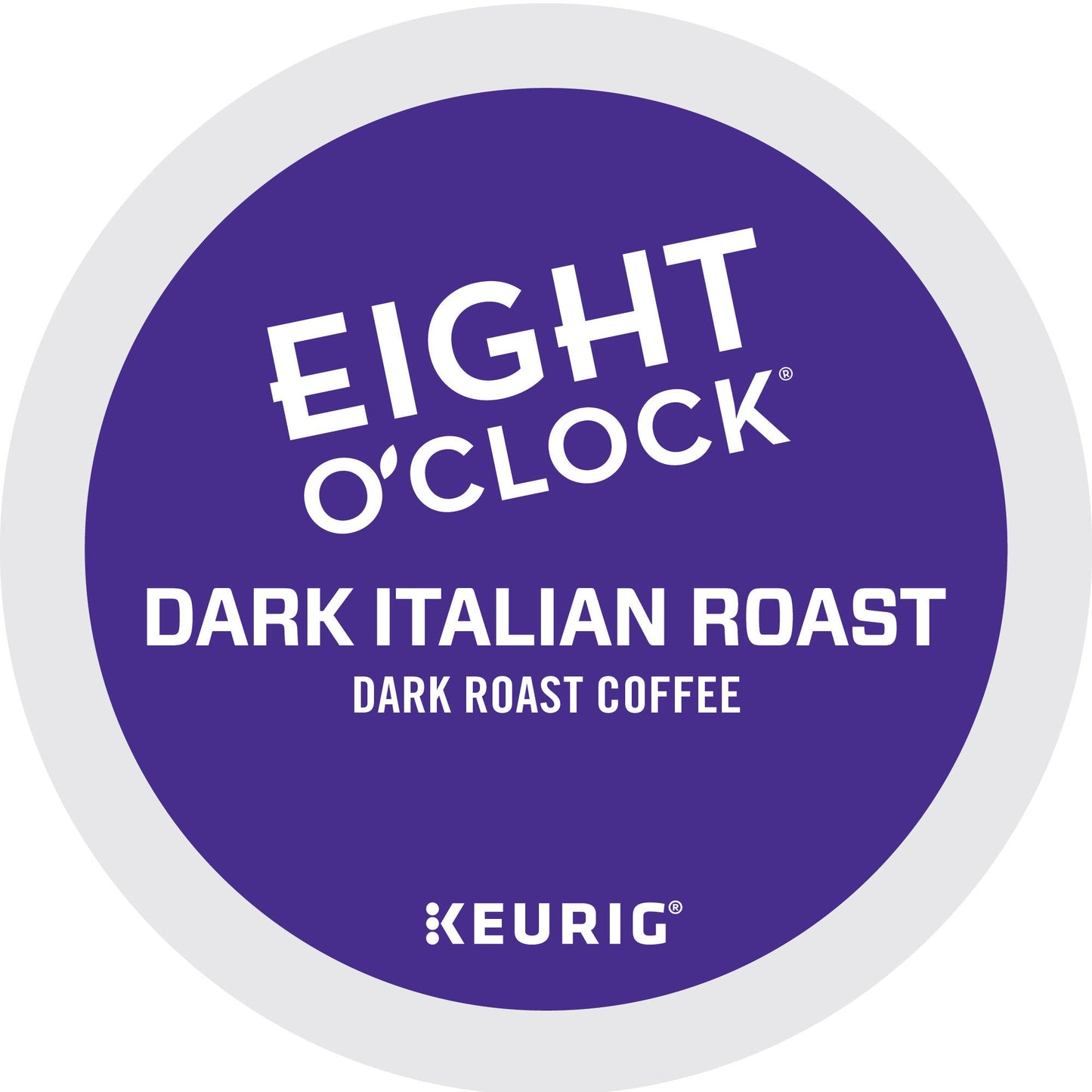 Eight OClock Coffee Dark Italian Roast K-Cup Pods, Dark Roast, 48 Count