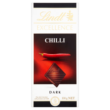 Lindt - Excellence - Dark Chilli - 100G (Pack Of 5)