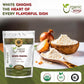 Organic Way White Onion Power | Granulated Onion Powder | Usda & Kosher Certified | Non Gmo & Gluten Free | Origin India (1/2 Lb