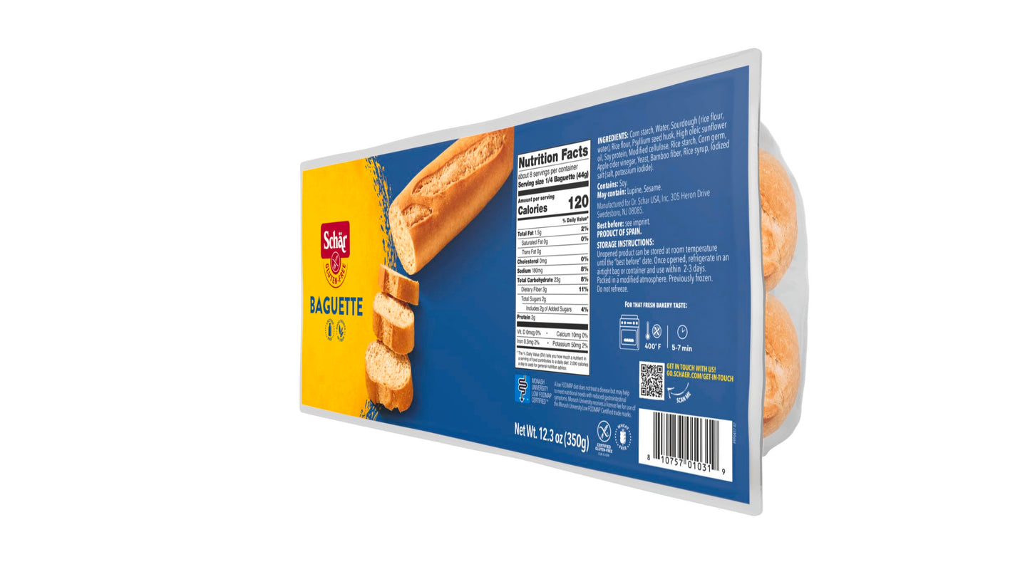 Schar Baguette, 12.3 Oz (Pack Of 6)