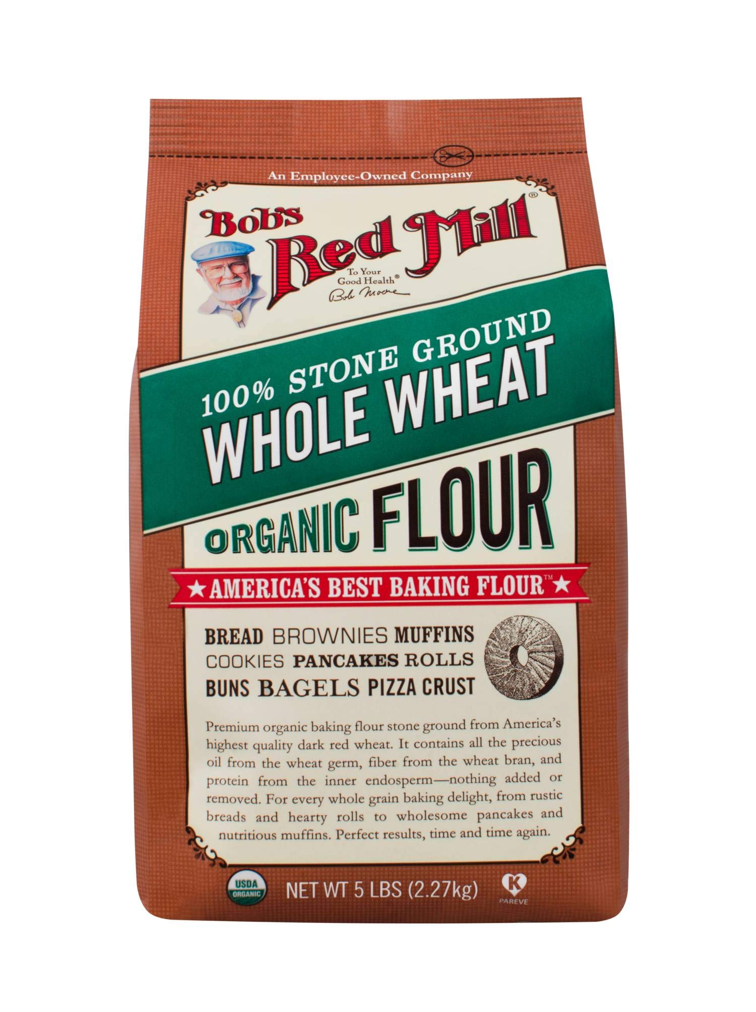 Bob'S Red Mill Whole Wheat Flour - 5 Lb
