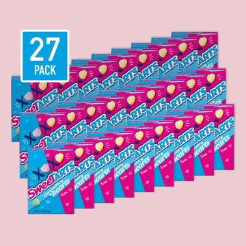 SweeTARTS Conversation Hearts Valentines Day Candy | Sweet and Sour Candy Individual Candy Boxes for Classroom Exchange, 1.5oz (