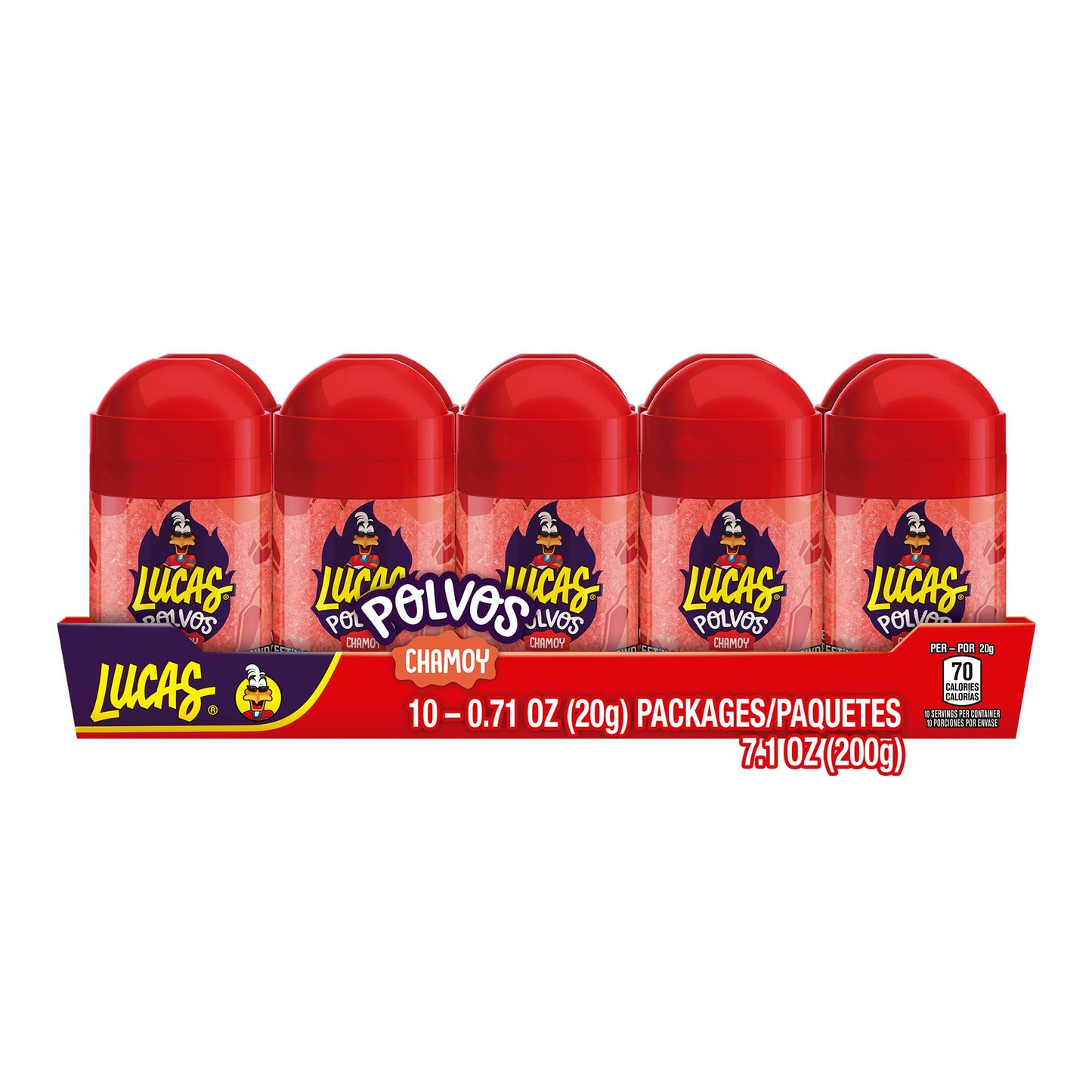 Lucas Chamoy Sweet and Sour Chamoy Flavored Powder, 0.71 Ounce