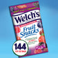 Welch'S Fruit Snacks, Berries 'N Cherries, Gluten Free, Bulk Pack, 1.55 Oz Individual Single Serve Bags (Pack Of 144)