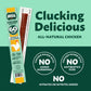 Mighty Spark Chicken Snack Sticks - Honey and Jalapeno - 6g of Protein, No Antibiotics Ever, No Hormones Added, Gluten Free, Soy