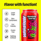 Halfday Prebiotic Raspberry Iced Tea Cans, 12 Pack, Supports Digestive Health & Gut Health, 8G Plant Fiber & Prebiotics, Gluten
