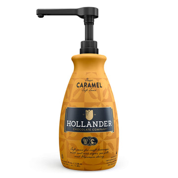 Classic Caramel Caf   Sauce By Hollander Chocolate Co. | For Caramel Lattes & Deserts | Perfect For The Professional Or Home Bar